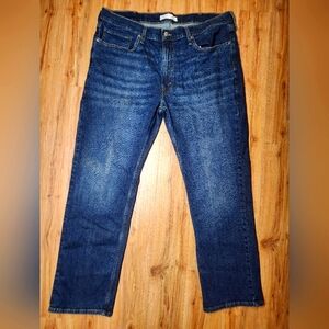 Signature by Levi Strauss & Co. Men’s Straight Jeans W38 L30 Blue Denim Medium W